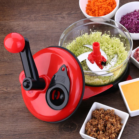 Multi-function Kitchen Manual Food Processor